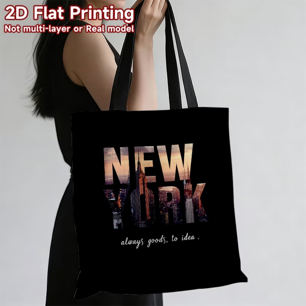 Travel Accessories New York - 1 wiederverwendbare, stilvolle und elegante Handtasche,