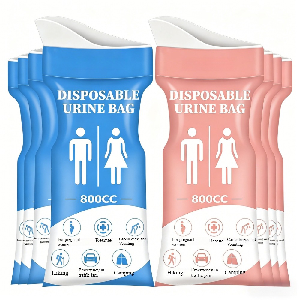 Travel Accessories Men - 12 Stück Neue Auto-Notfall-Urinbeutel, Einweg Tragbare