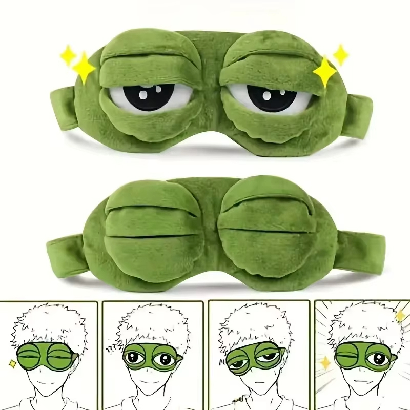 Travel Accessories For Women - Froschförmige Augenmaske für Partyspiele, Lustige Augenmaske,