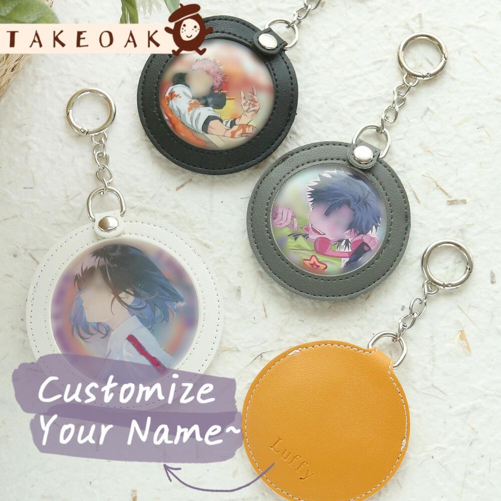 Travel Accessories Display - Personalisierter Schlüsselanhänger mit individuellem Namen, PU-Pin-Display,