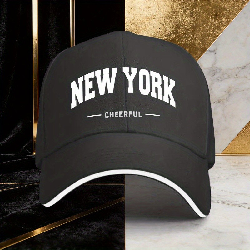 Travel Accessories New York - New York Cheerful Baseballkappe, Unisex, verstellbare