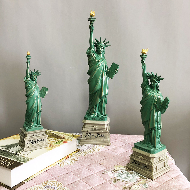 Travel Accessories New York - Freiheitsstatue Modell Schreibtisch-Accessoires Sammlerstücke Reise-Souvenirs New