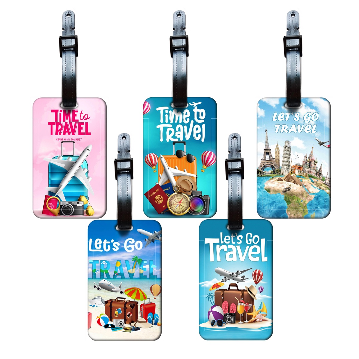Travel Accessories International - Reisegepäckanhänger für Damen und Herren, Klassischer