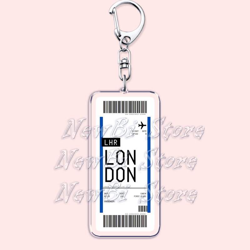 Flugzeug Ticket Boarding Pass  – Travel Accessories New York Bewertung und Preis