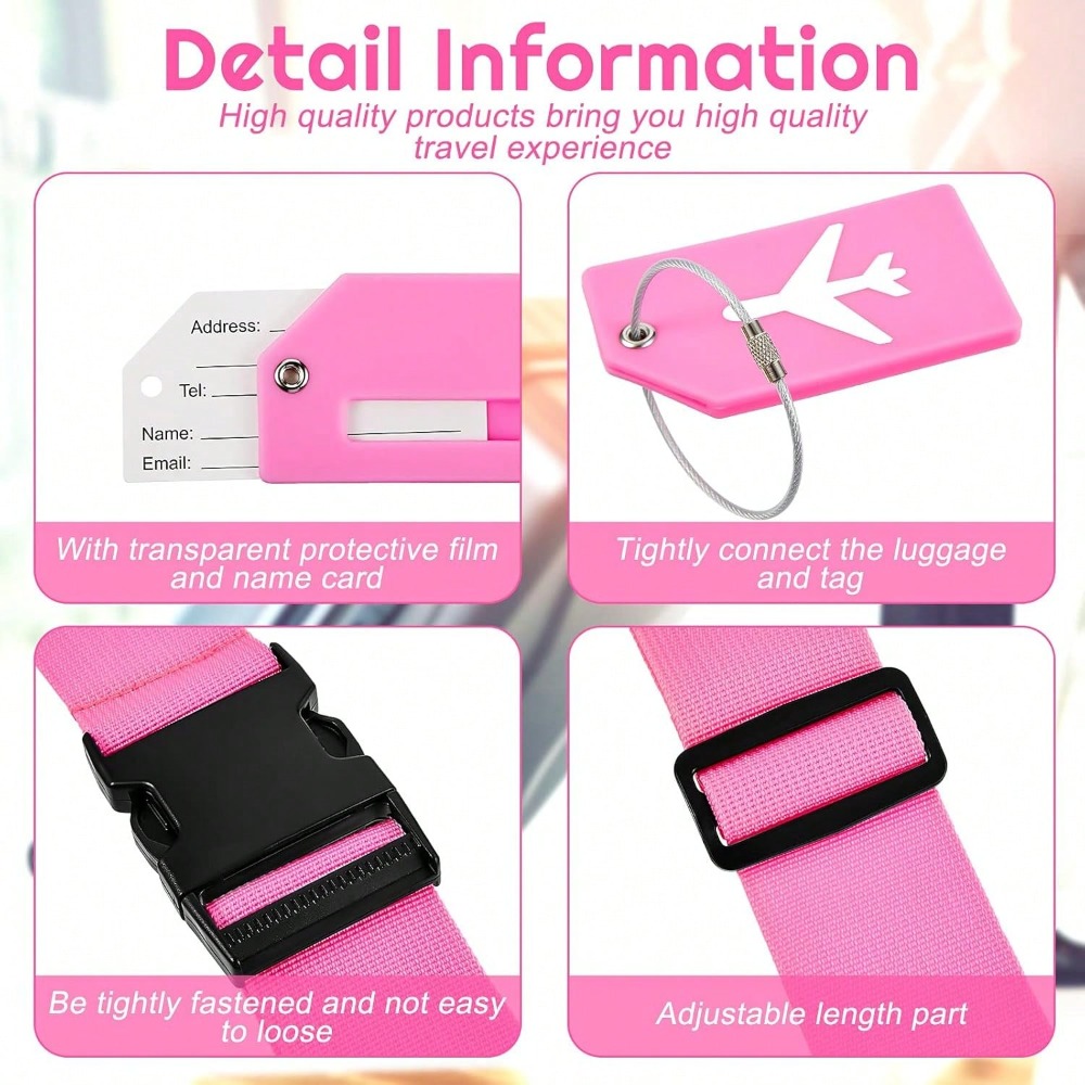 Gepäckgurtset mit Gepäckanhäng – Travel Accessories International Bewertung und Preis