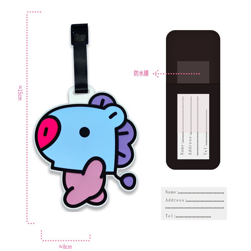 BT21 Cartoon-Schlüsselanhänger – Travel Accessories International Bewertung und Preis