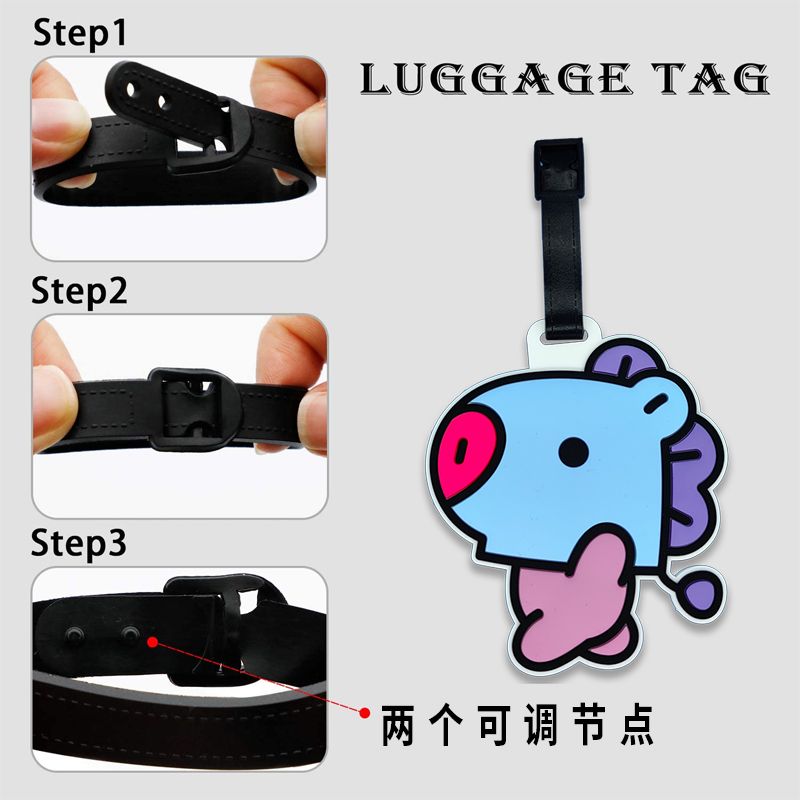 BT21 Cartoon-Schlüsselanhänger – Travel Accessories International Bewertung und Preis