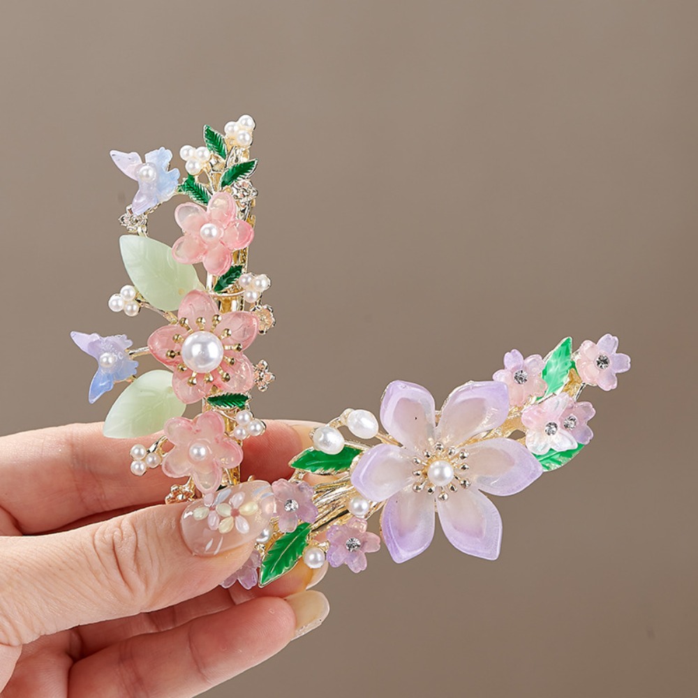 Chinesischer Stil Blumen-Perle – Travel Accessories For Women Bewertung und Preis