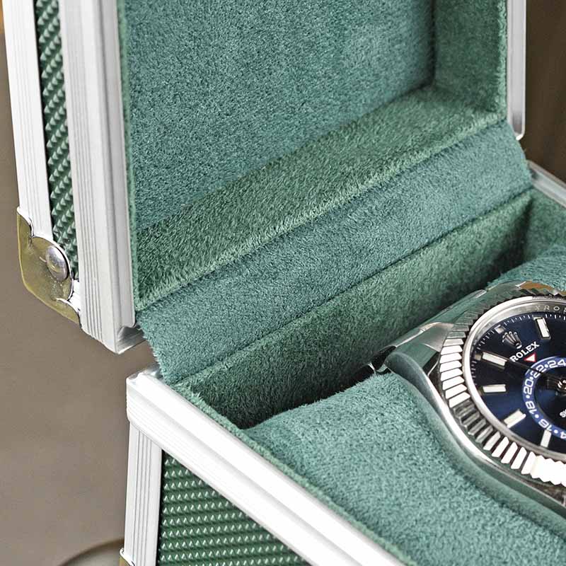 Tragbare Aluminium Uhren boxen – Travel Accessories Display Bewertung und Preis