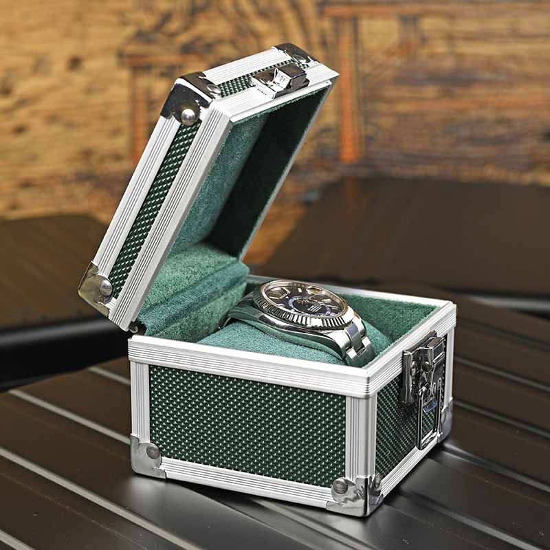 Tragbare Aluminium Uhren boxen – Travel Accessories Display Bewertung und Preis