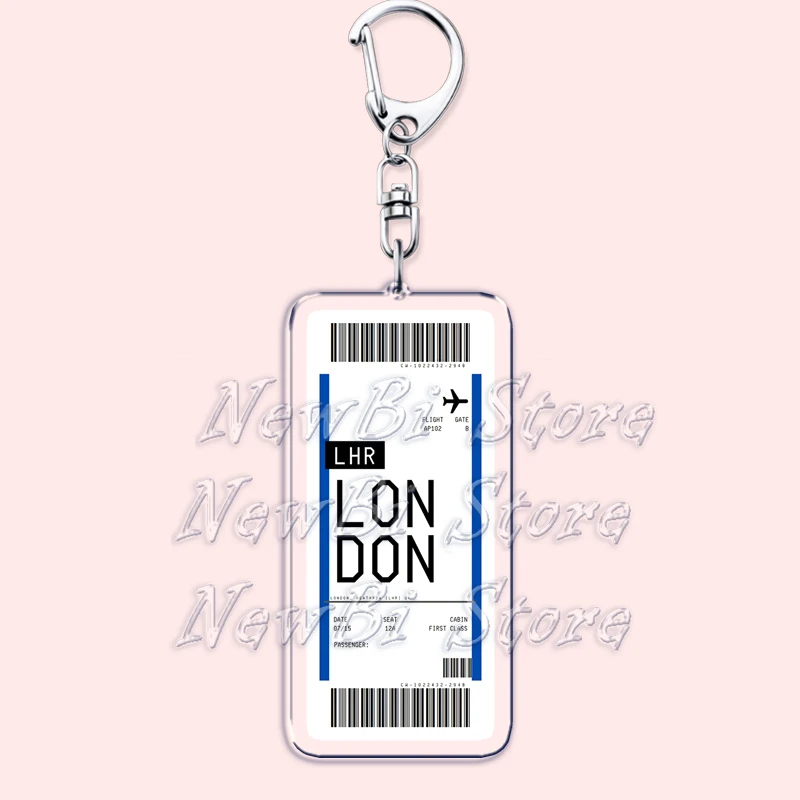 Flugzeug Ticket Boarding Pass  – Travel Accessories New York Bewertung und Preis