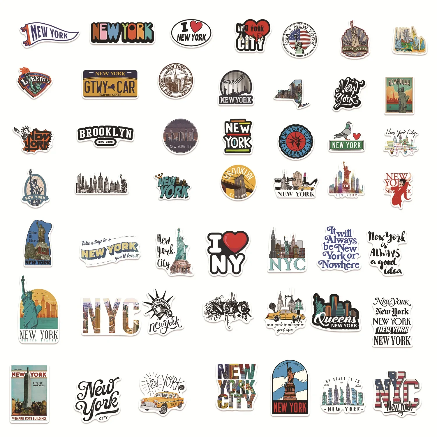 50/100 Stück süße New York Cit – Travel Accessories New York Bewertung und Preis
