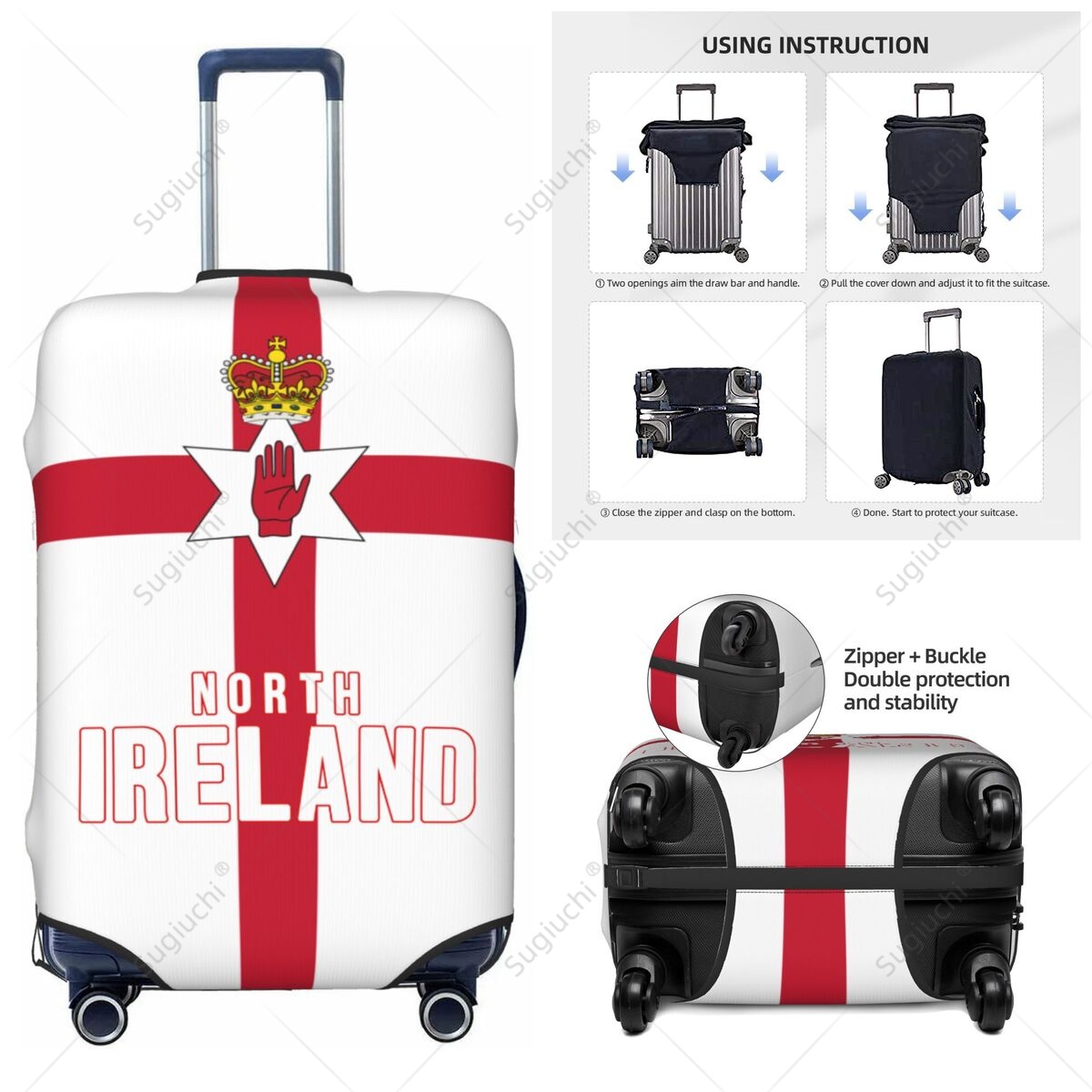 Gepäckabdeckung mit Nordirland – Travel Accessories Ireland Bewertung und Preis